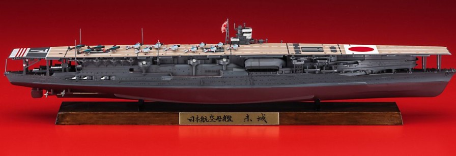 1/700 Japanese Navy Aircraft Carrier Akagi Full Hull Version Battle Of Midway New