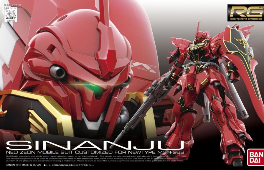 1/144 Rg Msn-06S Sinanju New