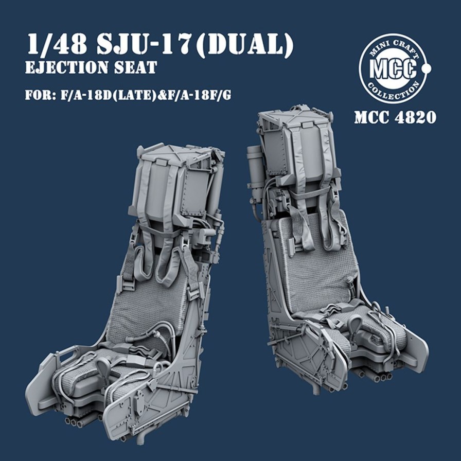 1/48 Sju-17 Naces Ejection Seats For F/A-18F/G & F/A-18D Late (2Pcs) Clearance