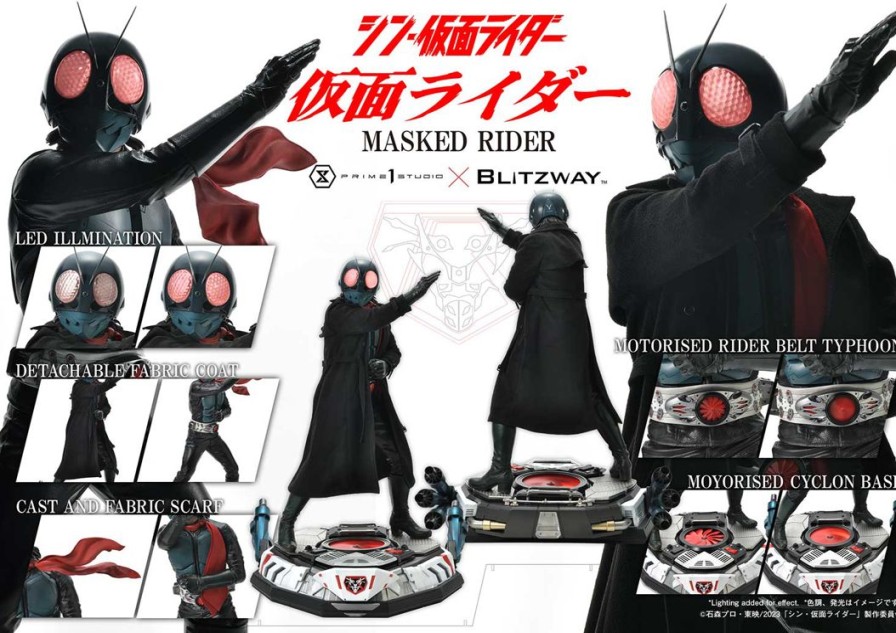 1/4 Premium Masterline Shin Kamen Rider: Kamen Rider New