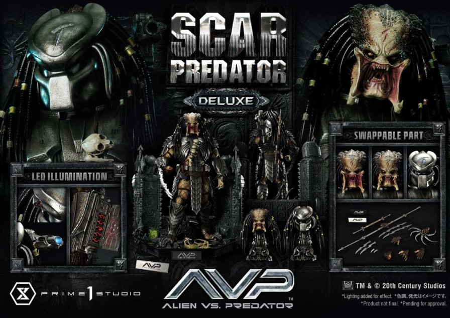 1/3 Museum Masterline Alien Vs. Predator Scar Predator Dx Version Online