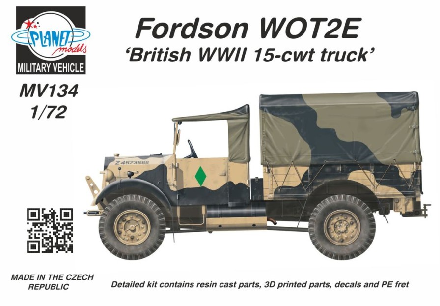 1/72 Fordson Wot2E British Wwii 15-Cwt Truck Online