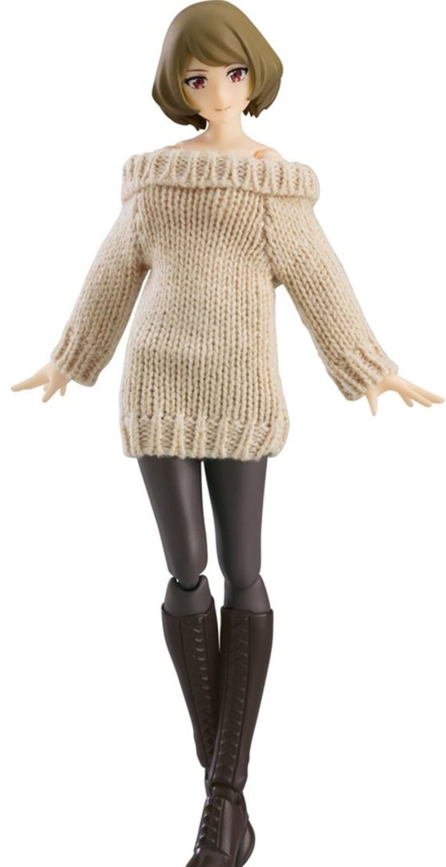 Figma Female Body (Chiaki) With Off-The-Shoulder Sweater Dress Best