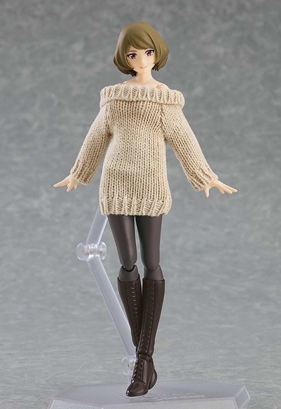 Figma Female Body (Chiaki) With Off-The-Shoulder Sweater Dress Best