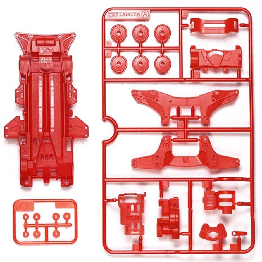 Vz Color Chassis Set (Red) (Mini 4Wd Special Project) Best