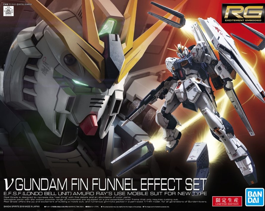 1/144 Rg Nu Gundam Fin Funnel Effect Set Clearance