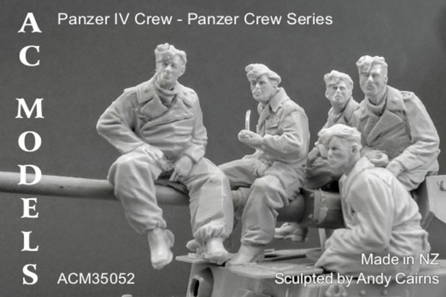 1/35 Wwii German Panzer Iv Crew (Set Of 5) Best