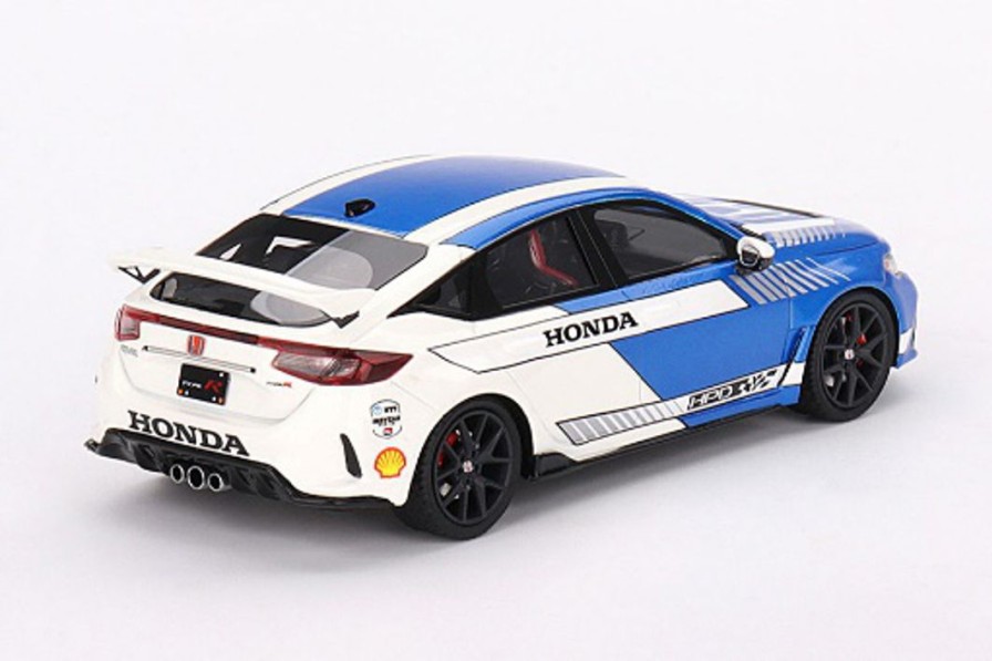 1/43 Honda Civic Type R 2023 #3 Pace Car Blue Clearance