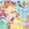 Jigsaw Puzzle: Herbarium/ Disney Princess 1000P (50 X 75Cm) Best