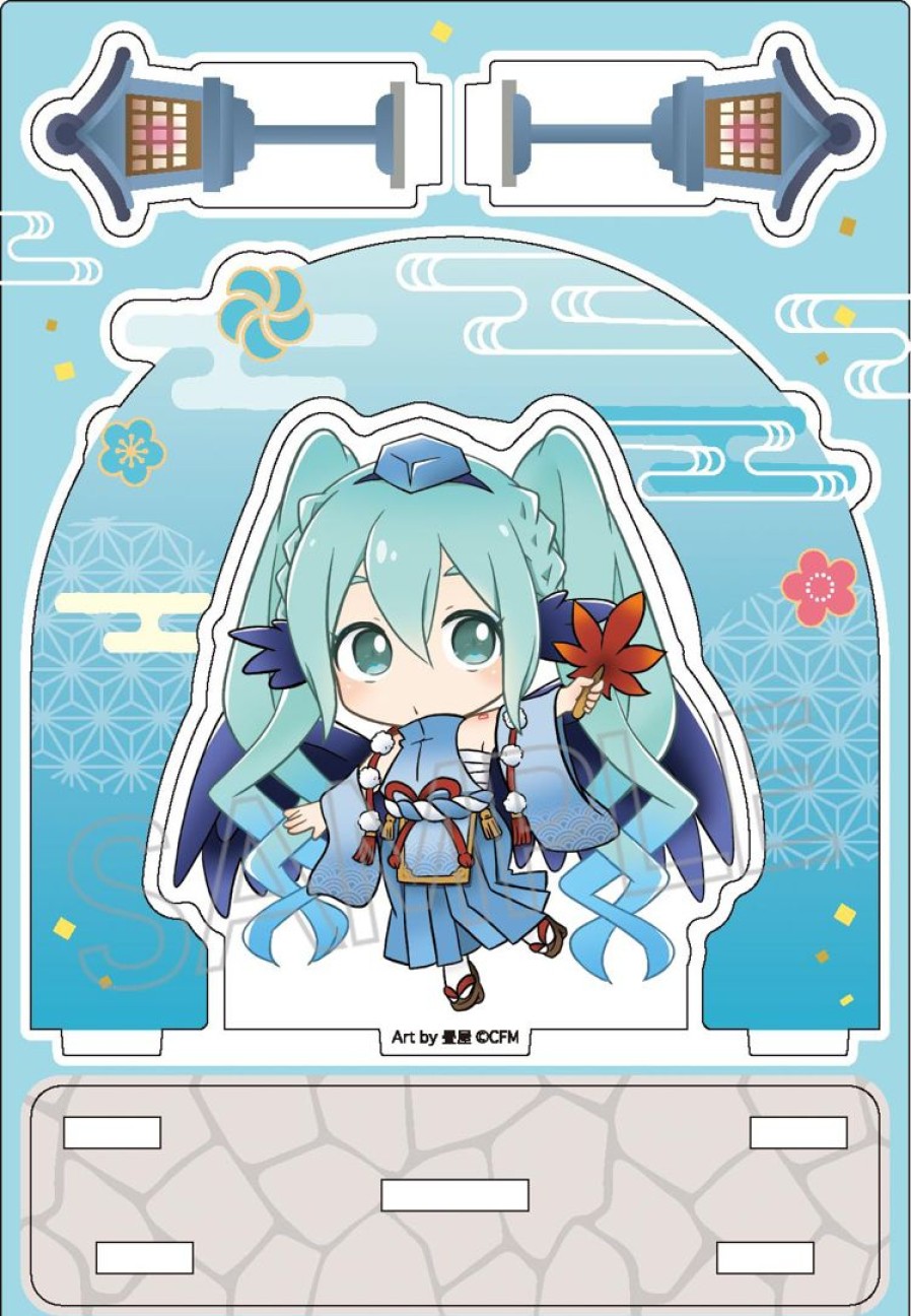 Hatsune Miku: Hyakki Yagyo Diorama Acrylic Stand Karasu Tengu New