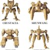 1/72 Front Mission Structure Arts Plastic Model Kit Series Vol.6: All 4 Types Box Hot