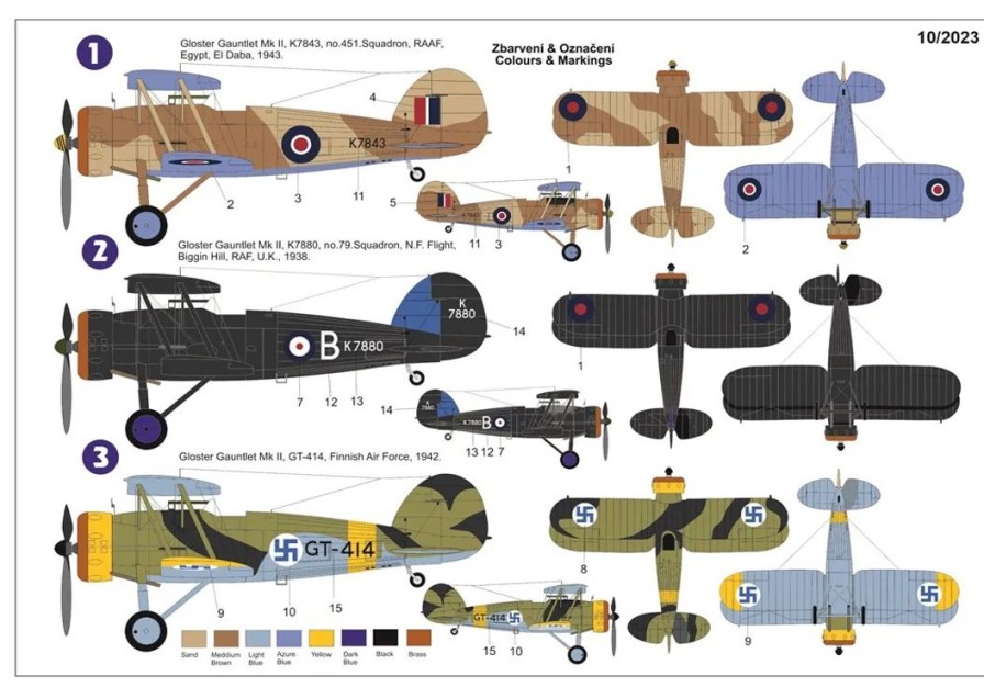 1/72 Gloster Gauntlet Mk.Ii. Special Markings Online