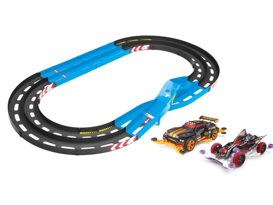 Mini 4Wdoval Home Circuit (Two-Level Lane Change) (Plus Geo Glider & Hexagonite Black Specials) Wholesale