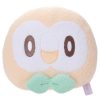 Pokepiece Stuffed Toy Face Cushion Rowlet Wholesale