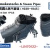 1/700 Takao Smokestacks & Steam Pipes Online