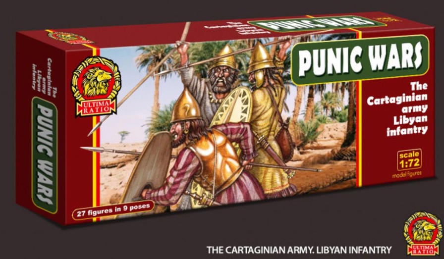 1/72 Punic Wars The Cartaginian Army Libyan Infantry (27Pcs) Online