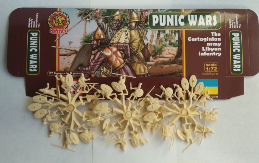 1/72 Punic Wars The Cartaginian Army Libyan Infantry (27Pcs) Online