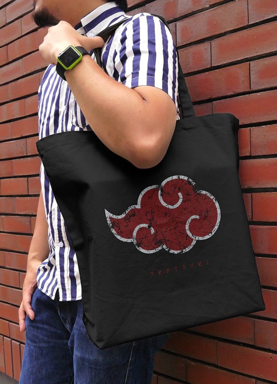 Naruto Shippuden: Akatsuki Large Tote Black Online