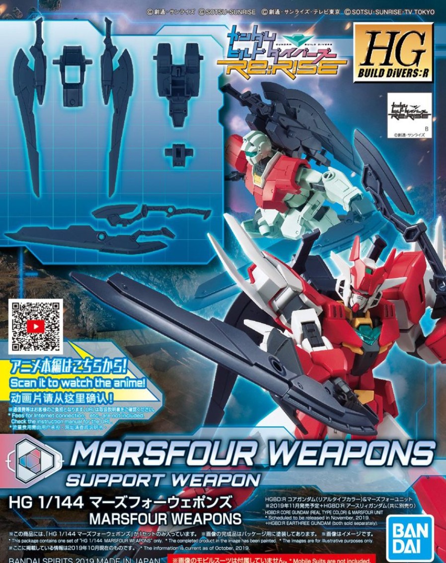 1/144 Hdbd:R Marsfour Weapons Best