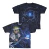 Naruto Shippuden: Newly Drawn Minato Namikaze Double-Sided Full Graphic T-Shirt Xl Wholesale