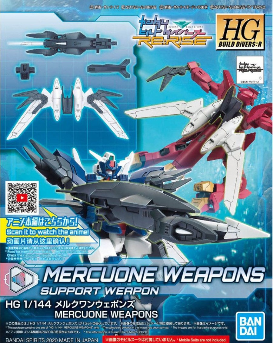 1/144 Hgbd:R Mercuone Weapons Hot