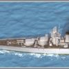 1/700 Wwii Regia Marina Battleship Conte Di Cavour 1940 (Full Hull Ver.) New