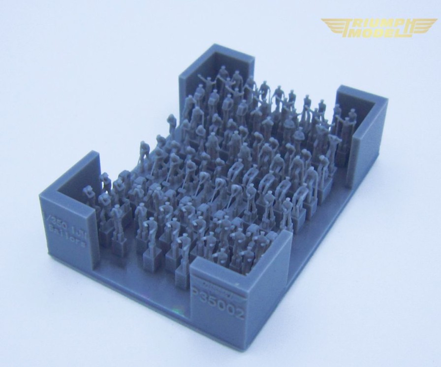 1/350 Ijn Sailors Precision 3D Printing Model Set (100 Pcs) New