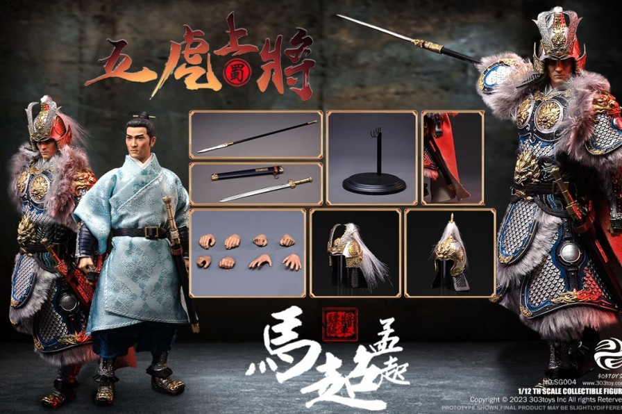 1/12 Three Kingdoms On Palm - Ma Chao, Mengqi (Deluxe Figure Version) Clearance