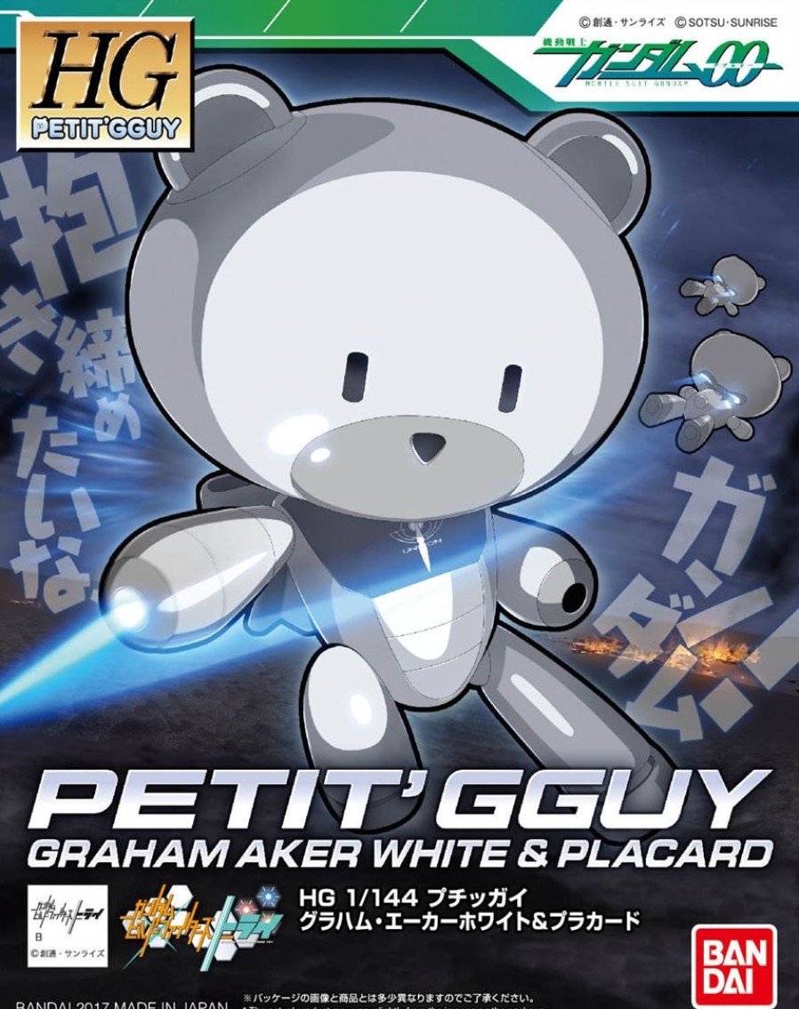 1/144 Hgpg Petit'Gguy Graham Aker White & Placard Online