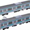 1/80 Jr East Japan 209 Series Dc Train Type (Keihin Tohoku Color) Moha 209/Moha 208 Kit Hot