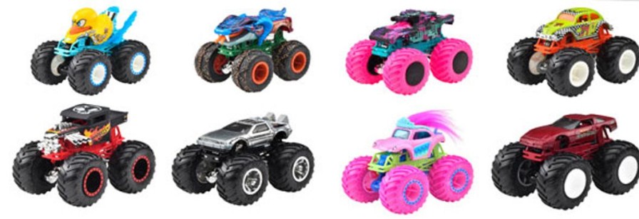 1/64 Hot Wheels Monster Truck Assortment 1Box 8Pcs Online