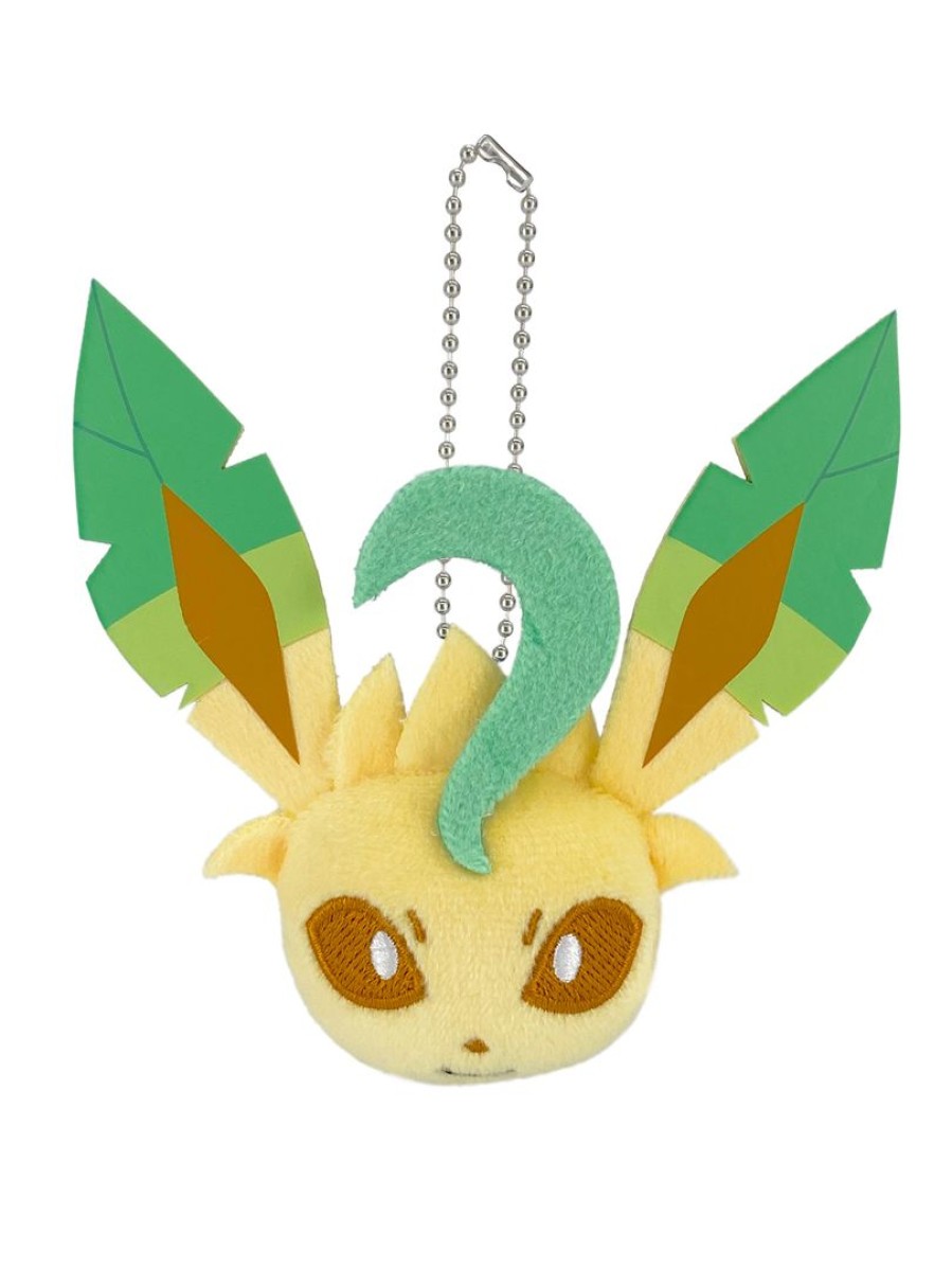 Pokemon Ball Chain Face Stuffed Toy Vol.2 C Leafeon Best